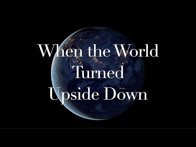 Poetry When The World Turned Upside Down Senior Writing7 VMWEdu